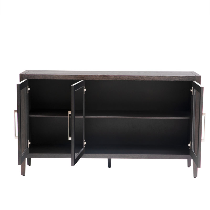 Armoire de rangement Jatasha, Brun