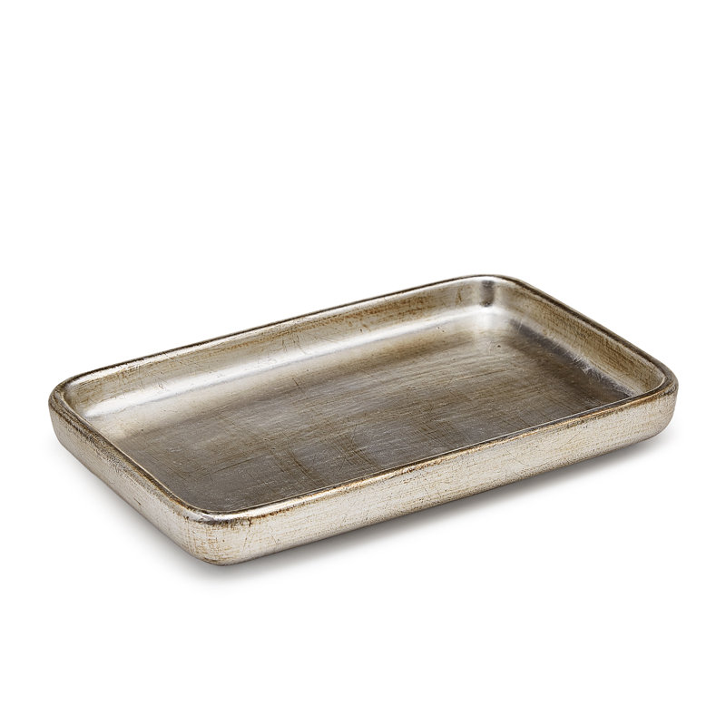 Ava Bathroom Tray, Silver
