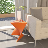 Barthold Pedestal End Table