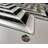 Musico 1 in. x 4 in. Glass & Mirror Straight Edge Herringbone Mosaic Decorative Kitchen & Bathroom Wall Tile
