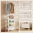 Coat Rack Stand with 3 Movable Hooks