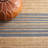 Tressler Natural Fiber Hand Loomed Jute/Cotton Striped Rug in Brown/Gray-1698072049