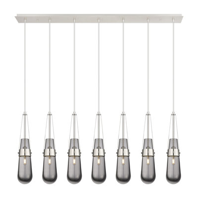 Luminaire suspendu grappe 7 lumières Tengan