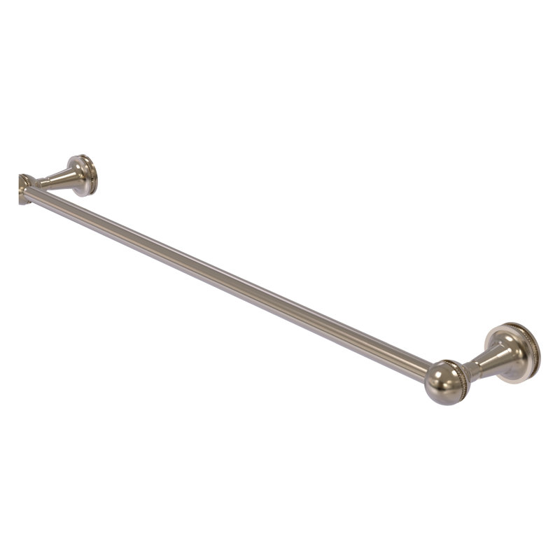 Barre à serviettes murale Gober, Étain antique, 18"