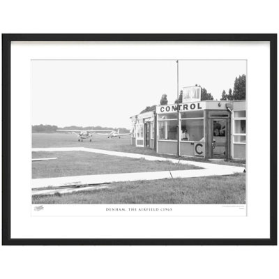 Denham, the Airfield C1965 1 Piece Single Picture Frame Wall Art