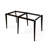 Rustic Forge Metal Table Base