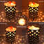 Veilleuse panier en métal Himalayan Glow Projective