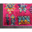 Tapis à motif géométrique rouge Sierra-40277189