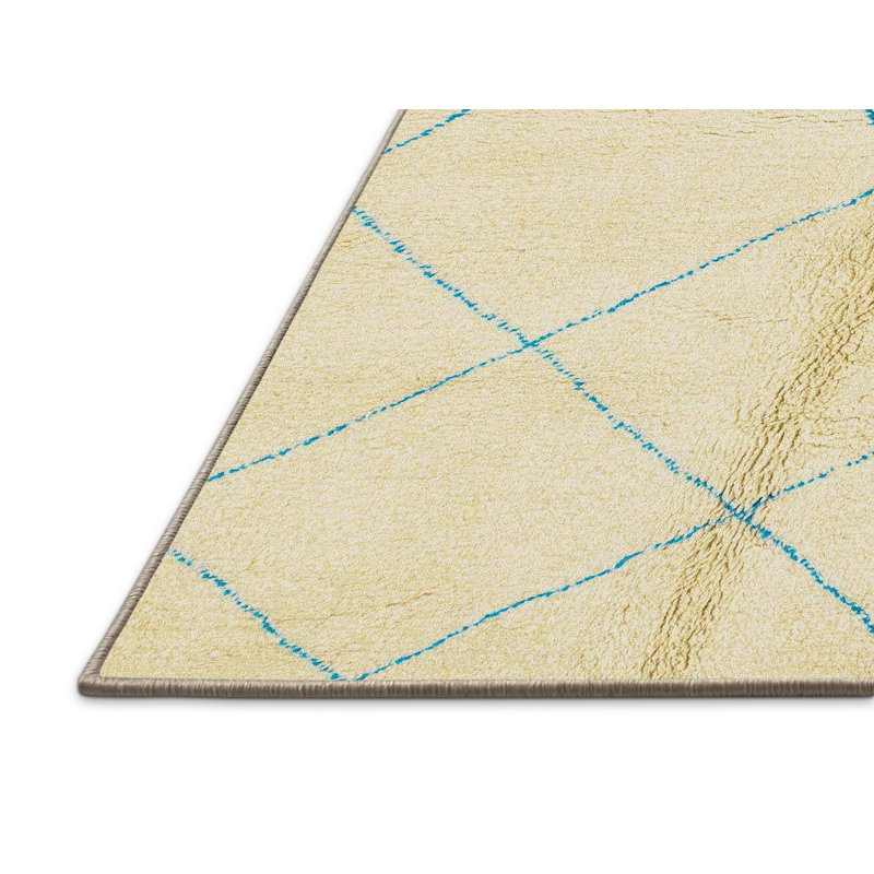 Tapis abstrait 2333, Rectangle 3 pi x 5 pi
