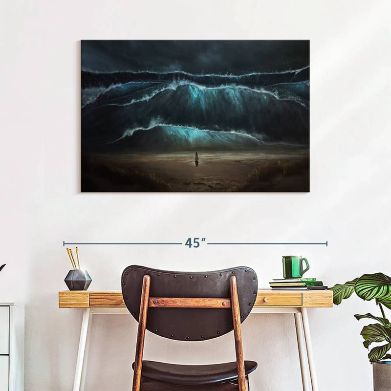 Gillard Tidal Wave, 26" H x 39" W