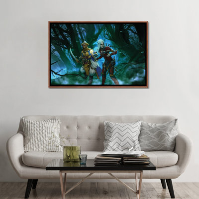 Planar Stats-Gloom Of The Shadow Plane - Wall Art Print - Framed Canvas