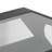 Canberra Solid Mango Wood Coffee Table, Black