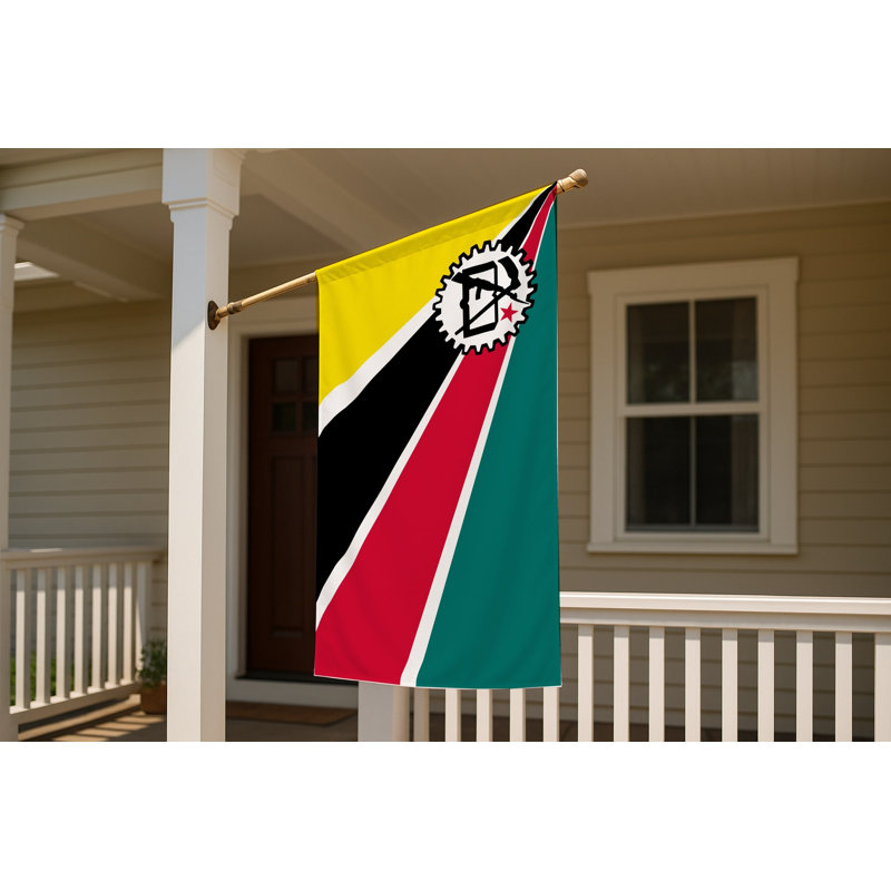 Drapeau mozambicain - drapeau extérieur