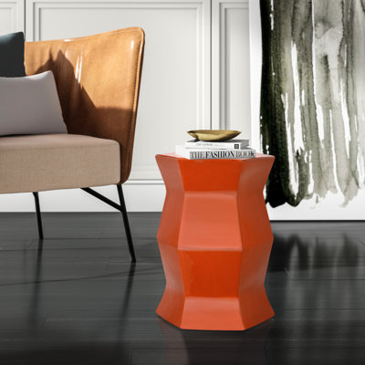 Tabouret de jardin en céramique Debrorah