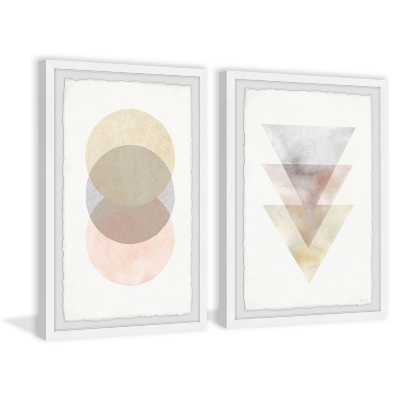 The Diptych formes lumineuses, H 36 po x l 24 po x P 1,5 po