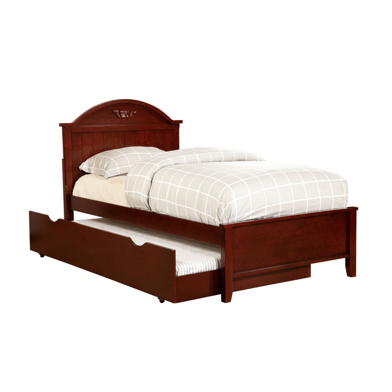 Solid Wood Standard Bed, Full, Cherry