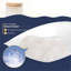 Oreillers luxueux en duvet d'oie 100% naturel haut de gamme-870815140