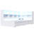 Twin XL to King Size Daybed with Two Storage Drawers, Storage Cabinets LED Light and USB Ports, White-129465689