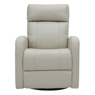 Wade Logan® Arrianna-Fiona Genuine Leather Swivel Power Recliner ...