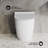 St. Tropez Back-To-Wall Toilet Bundle 0.8/1.6 GPF Dual Flush With Flush Plate-108927913