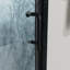 34 à 35 3/8 po X P 72 po H Porte de douche pliante sans cadre