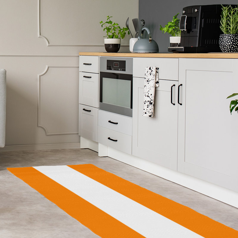 Tapis de zone orange, Tapis de couloir 2 pi 6 po x 8 pi