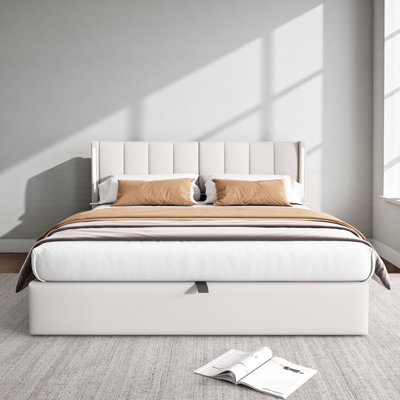 Donan Upholstered Ottoman Storage Bed