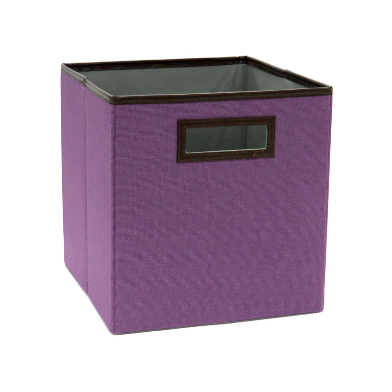 Premium Cubeicals Fabric Storage Bin, Fresh Lilac
