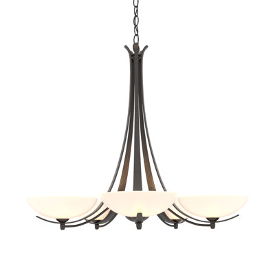 Aegis 5 - Light Shaded Classic/Traditional Chandelier