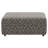 Rendezvous Castered Cocktail Ottoman