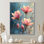 Magnolia en fleurs dans des tons pastels doux d'hiver impressionniste I - décor mural Magnolias