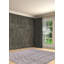 Tapis unique gris foncé 5 pi 4 po x 7 pi 7 po Tangier