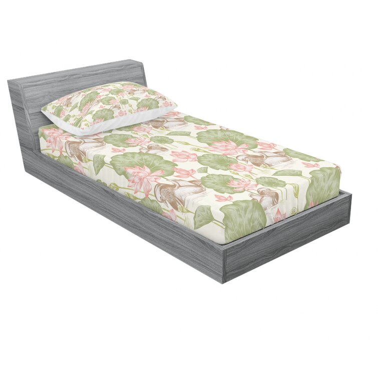 Bless international Microfiber Floral Sheet Set - Wayfair Canada