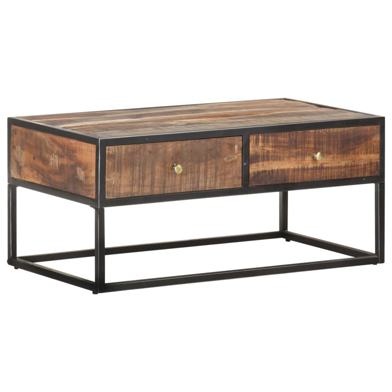 Quackenbush Frame Coffee Table with Storage