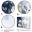 Fleurs blanches blanches et lilas - art mural floral-905019752-905019753