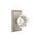 Emtek Passage Knobset w/ Rectangular Rosette and Old Town Knob