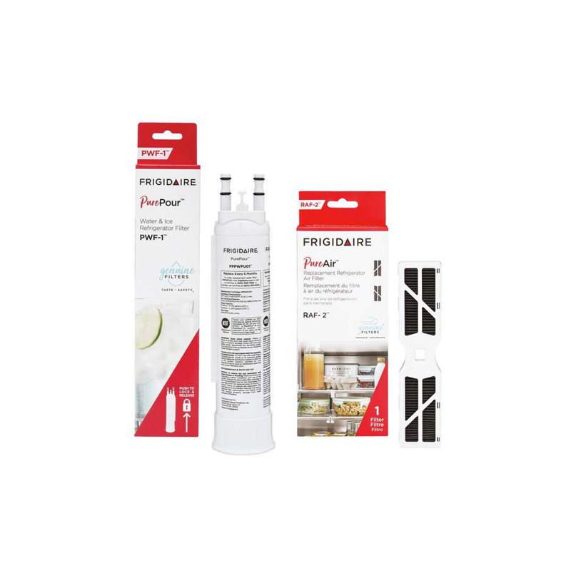 Purepour® PWF-1 (FPPWFU01) And Pureair® AF-2 (FRGPAAF2) Water And Air Filter Combo Kit