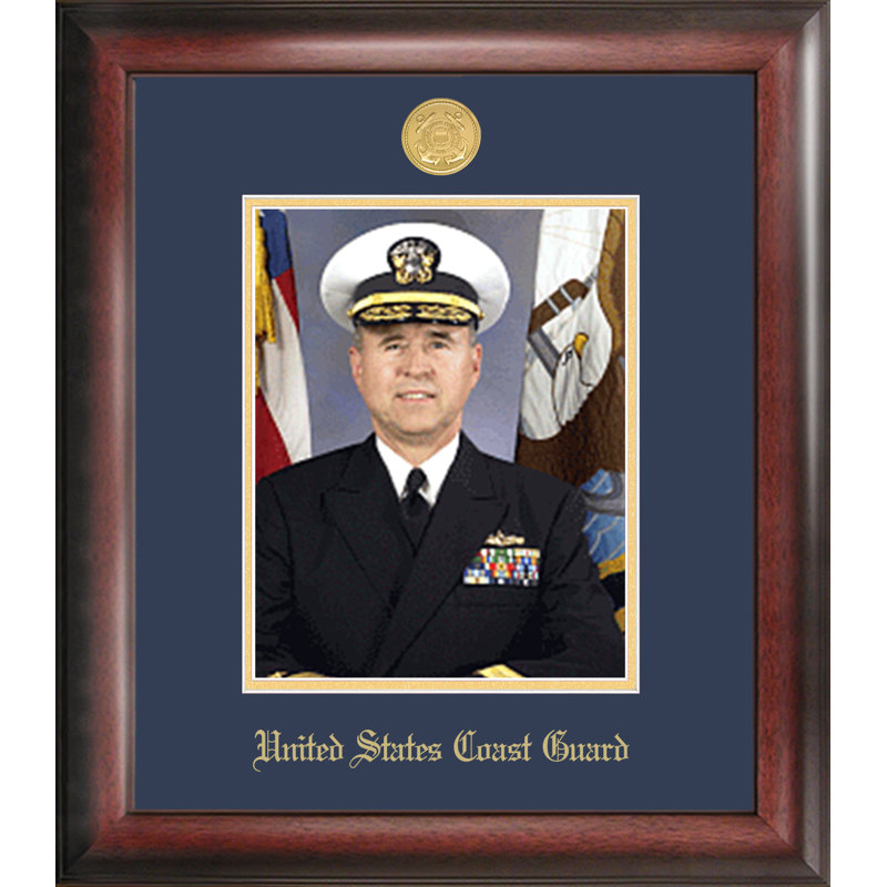 Coast Guard Portrait Picture Frame