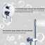 Système de douche à pression équilibrée avec valve brute-87600326