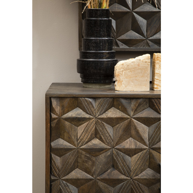Amelie-Mai 141cm Solid Wood Sideboard