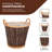 Alysta 43cm W x 26cm D Wicker Log Store