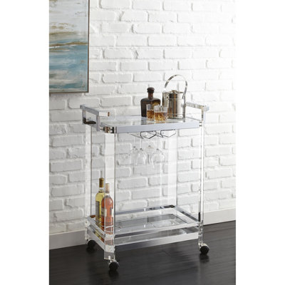 Aerin - Server Cart - Silver
