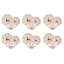 Dinner set 18 pieces Excelsa Nordic Christmas Porcelain White 27 / 20,5 / 20,5 cm diameter - 6 place settings