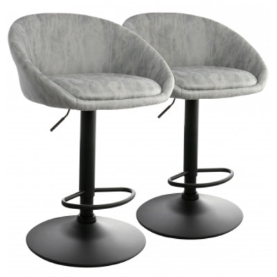 Tabouret de comptoir 2 pièces Tiffanle