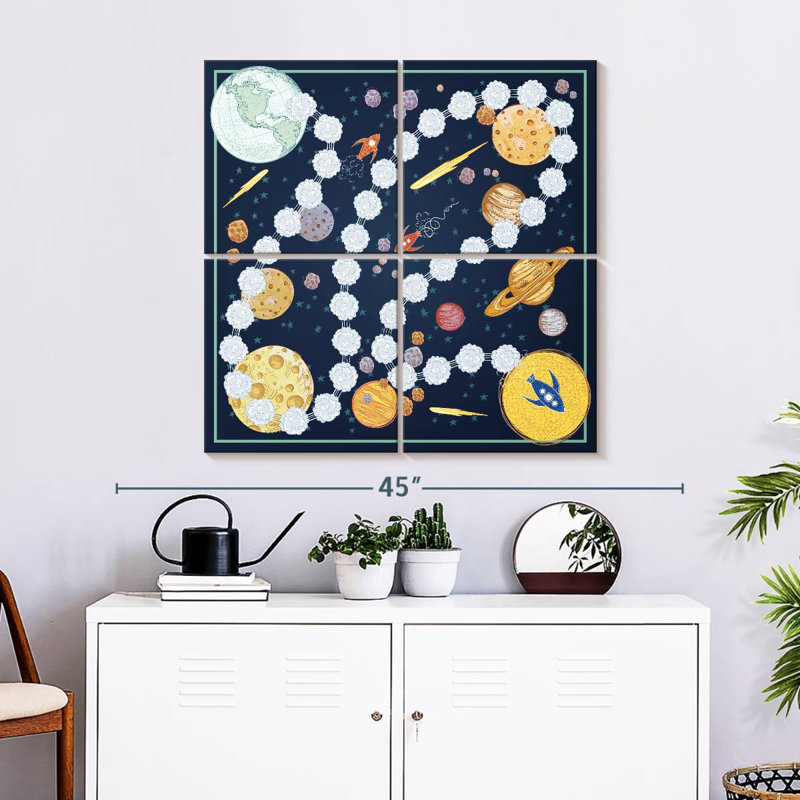 Senne Outer Space Game Board, 32" H x 32" W