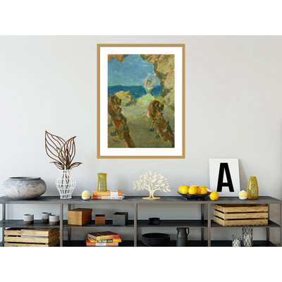 «The Ballet Dancer» par Edgar Degas, impression giclée encadrée