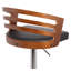 Tabouret de bar rotatif à hauteur ajustable Kaat