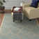Miesha Aqua/Cream Area Rug