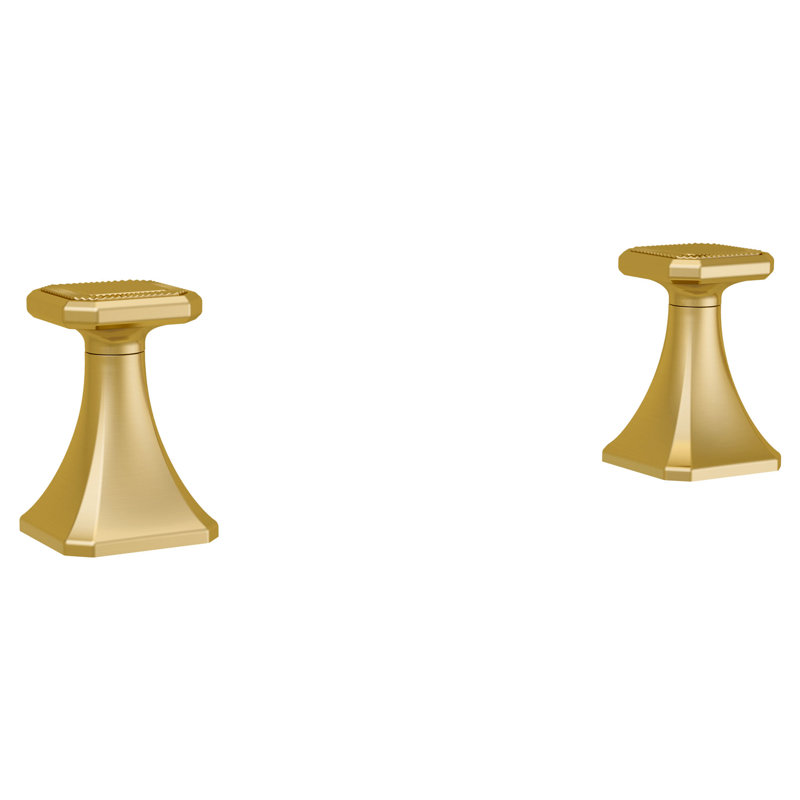Belshire Widespread Cushion Handles, Pc, Satin Brass