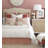 Rena Fringed, Appliqued, Embroidered, Textured Down Reversible Throw Pillow